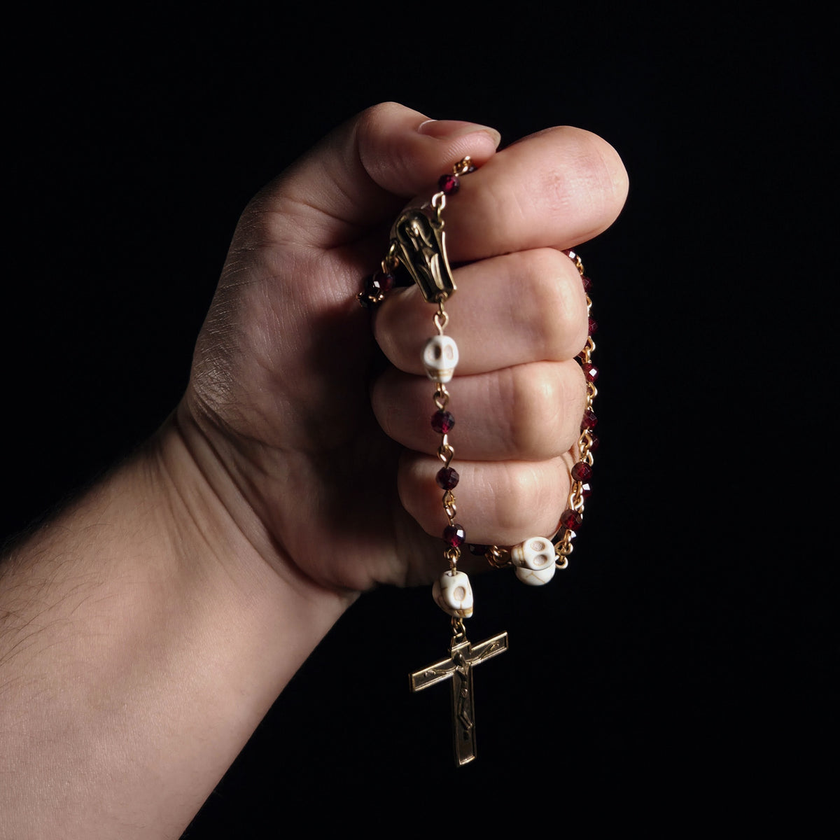 The Martyr | Petite Memento Mori Rosary