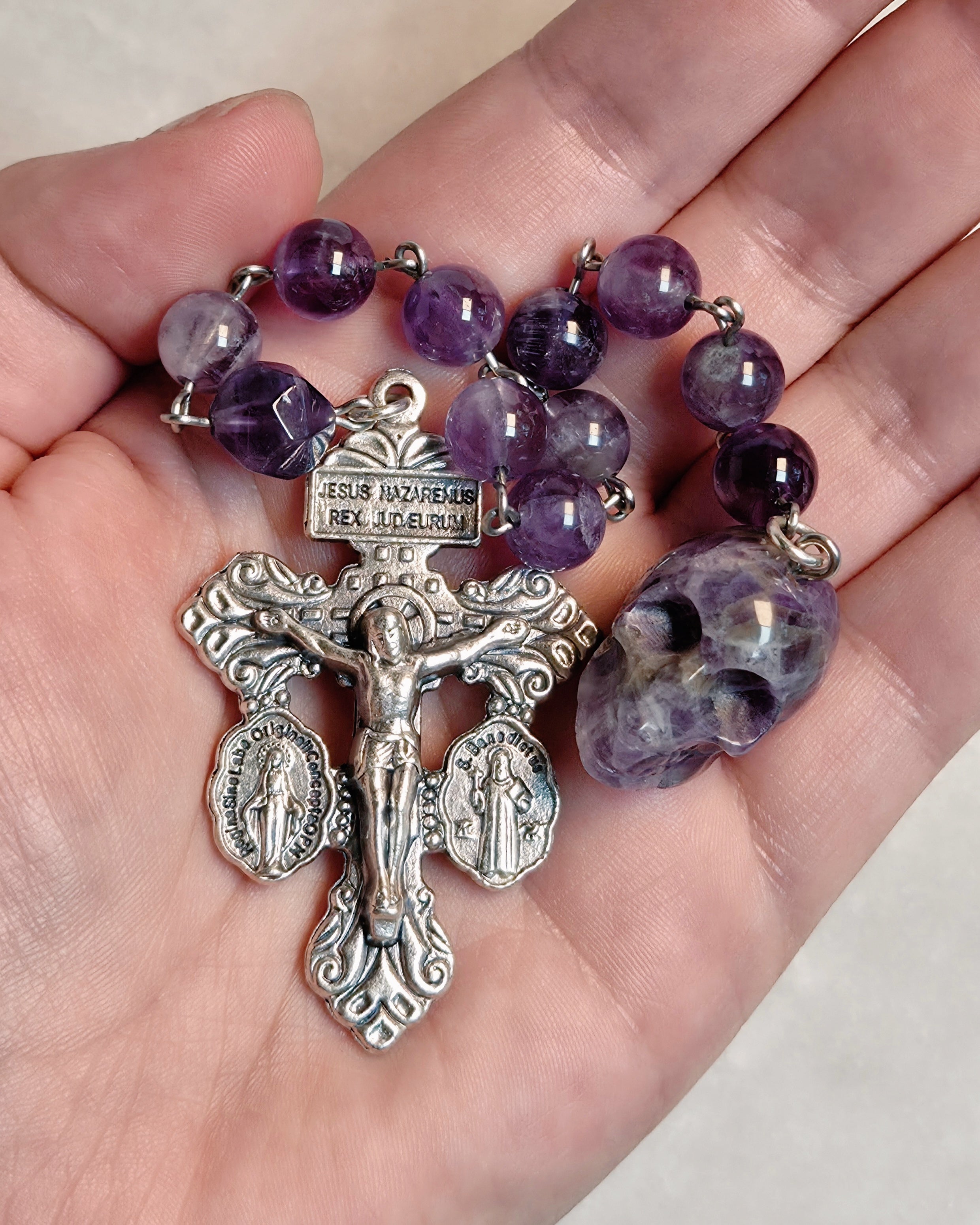 Memento Mori Pocket Rosary | Triple Threat