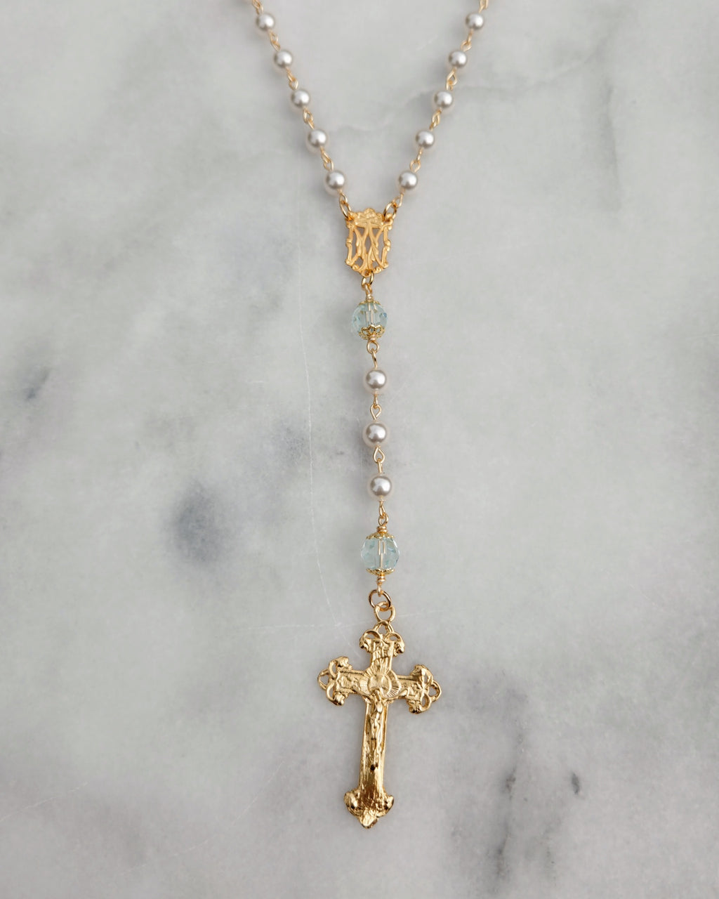 Something Blue | Swarovski Bridal Rosary