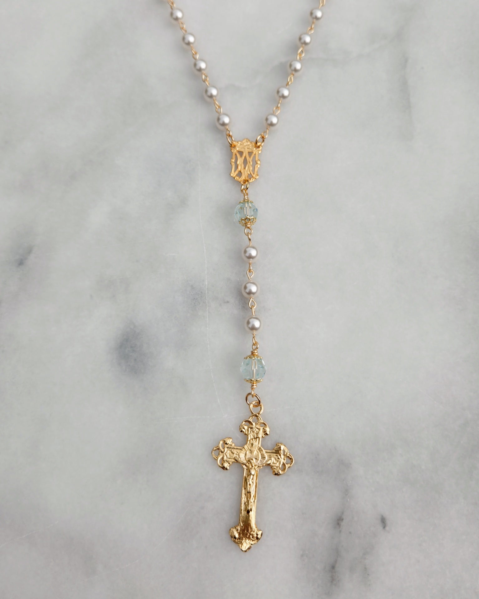 Something Blue | Swarovski Bridal Rosary