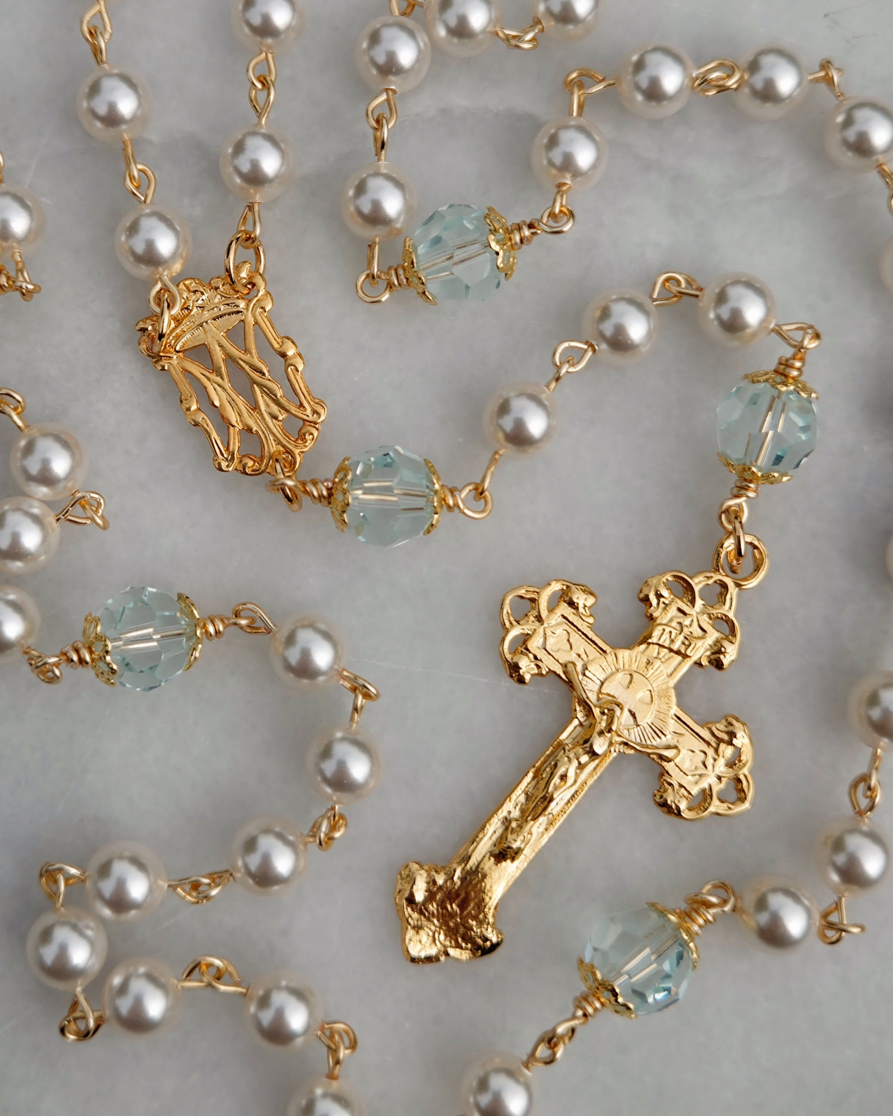 Something Blue | Swarovski Bridal Rosary
