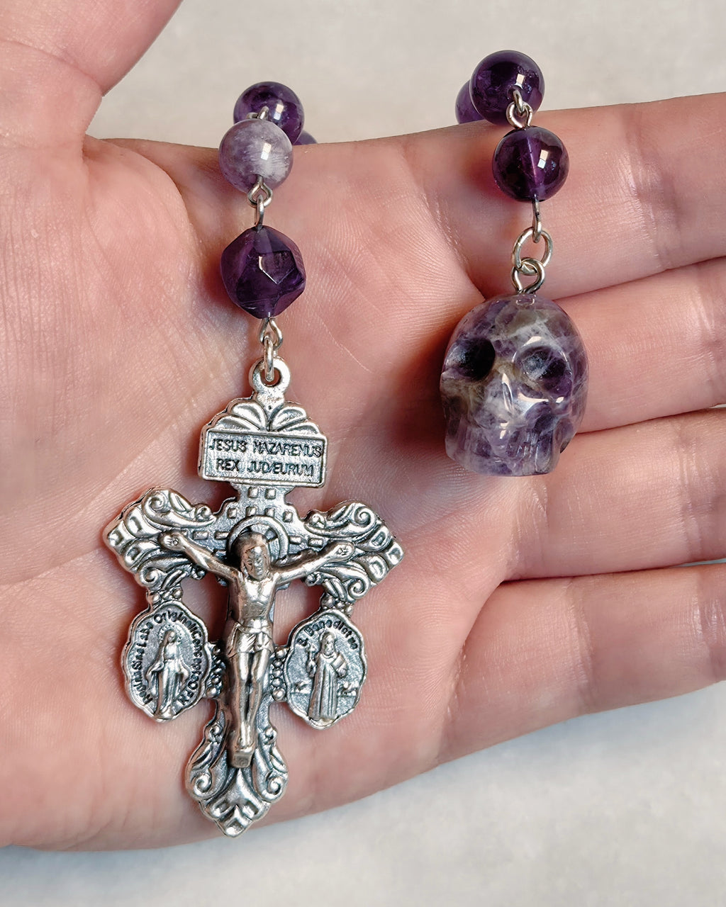 Memento Mori Pocket Rosary | Triple Threat