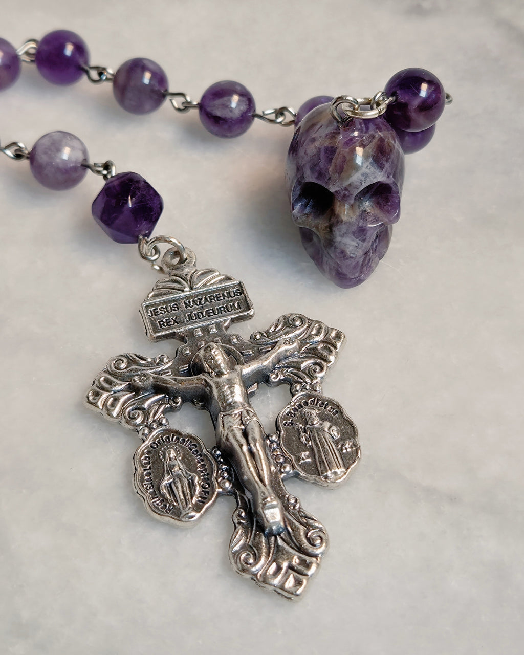 Memento Mori Pocket Rosary | Triple Threat