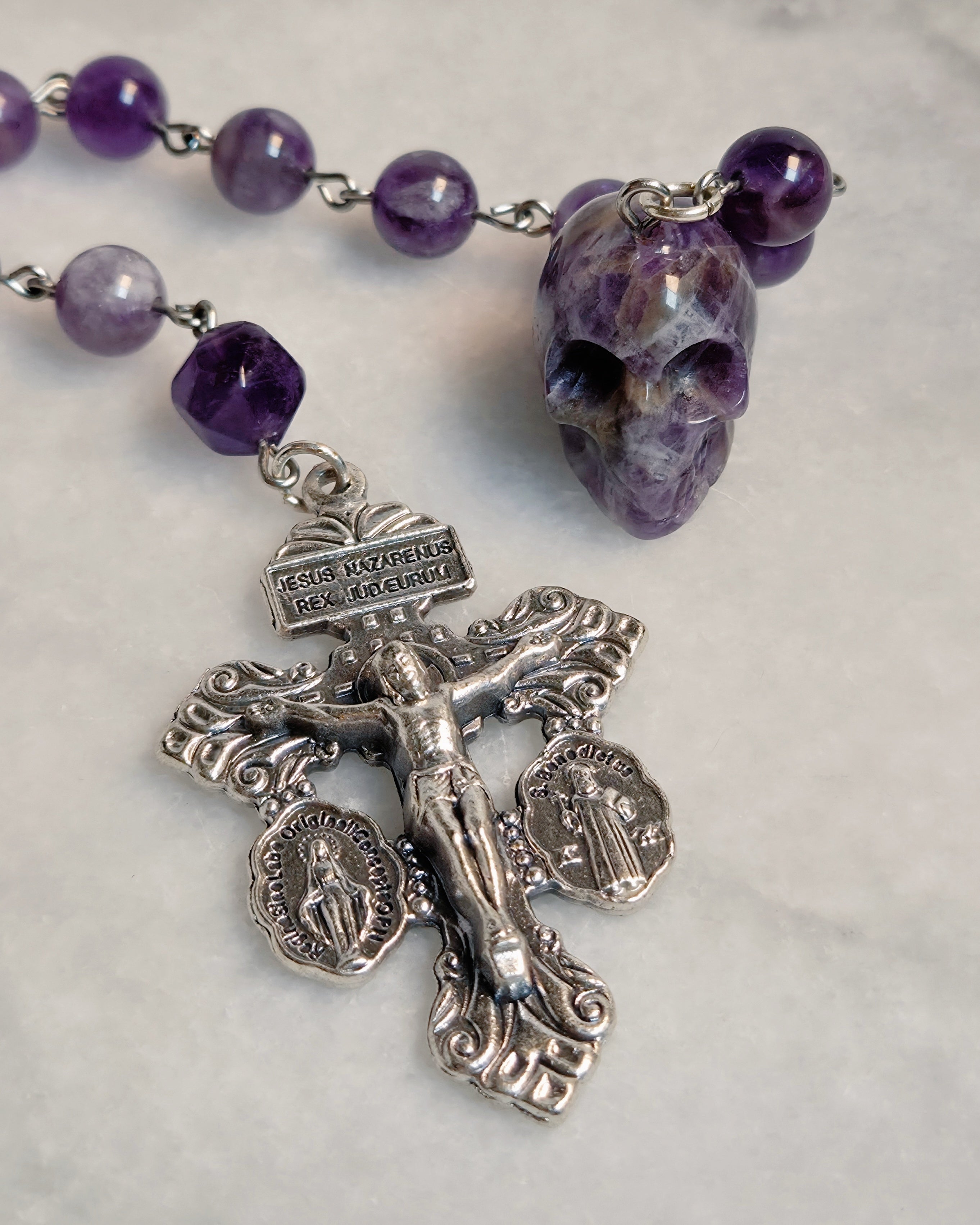 Memento Mori Pocket Rosary | Triple Threat
