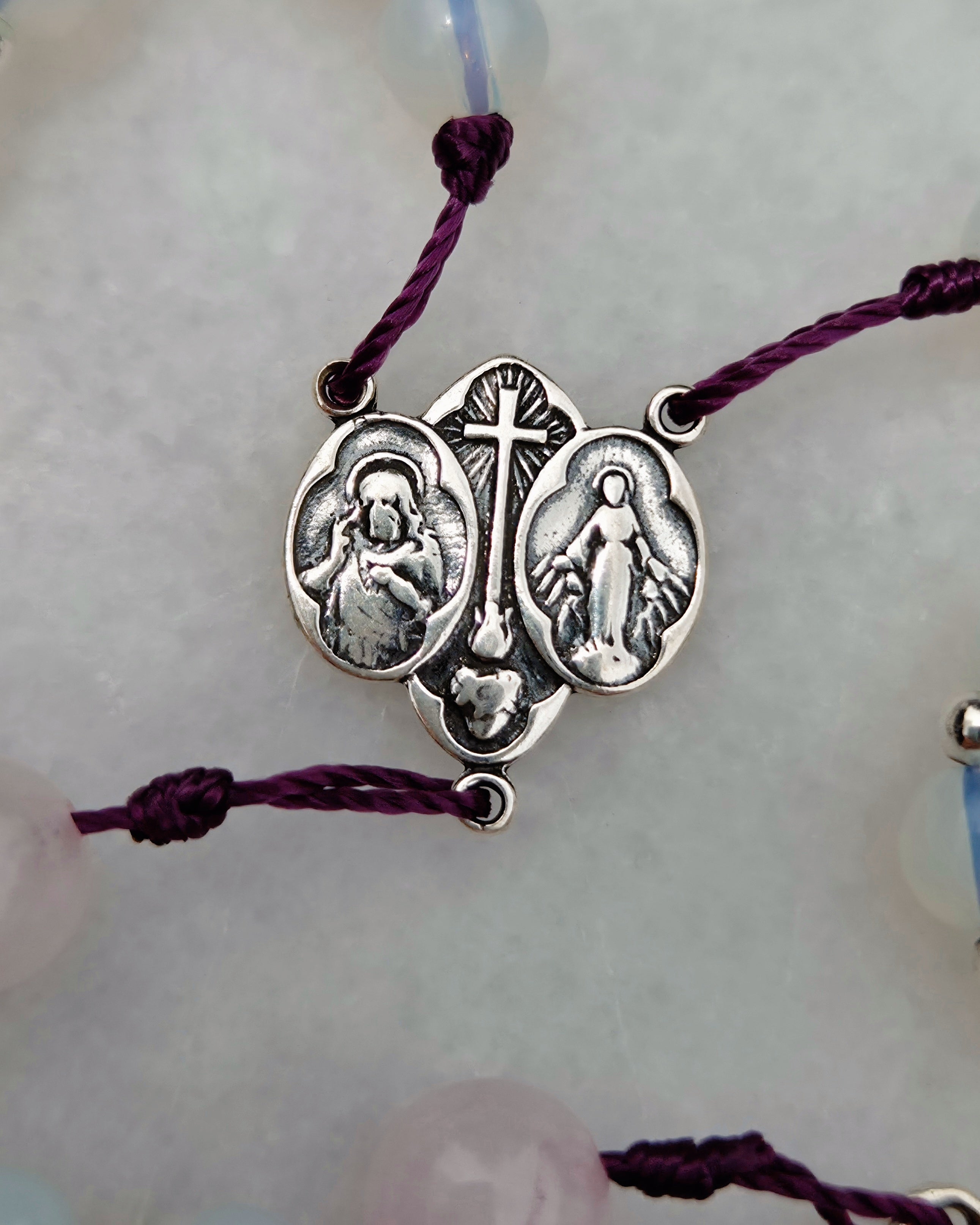 Fleur de Marie | Petite Sterling Silver Rosary