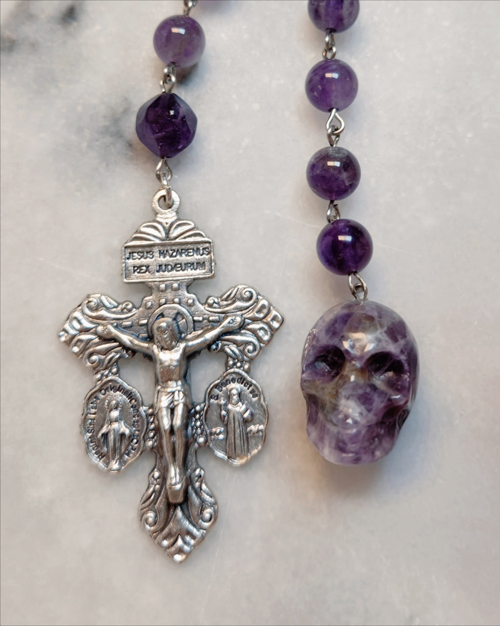 Memento Mori Pocket Rosary | Triple Threat