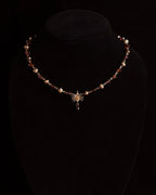 Seven Sorrows | Autumn Glass Necklace