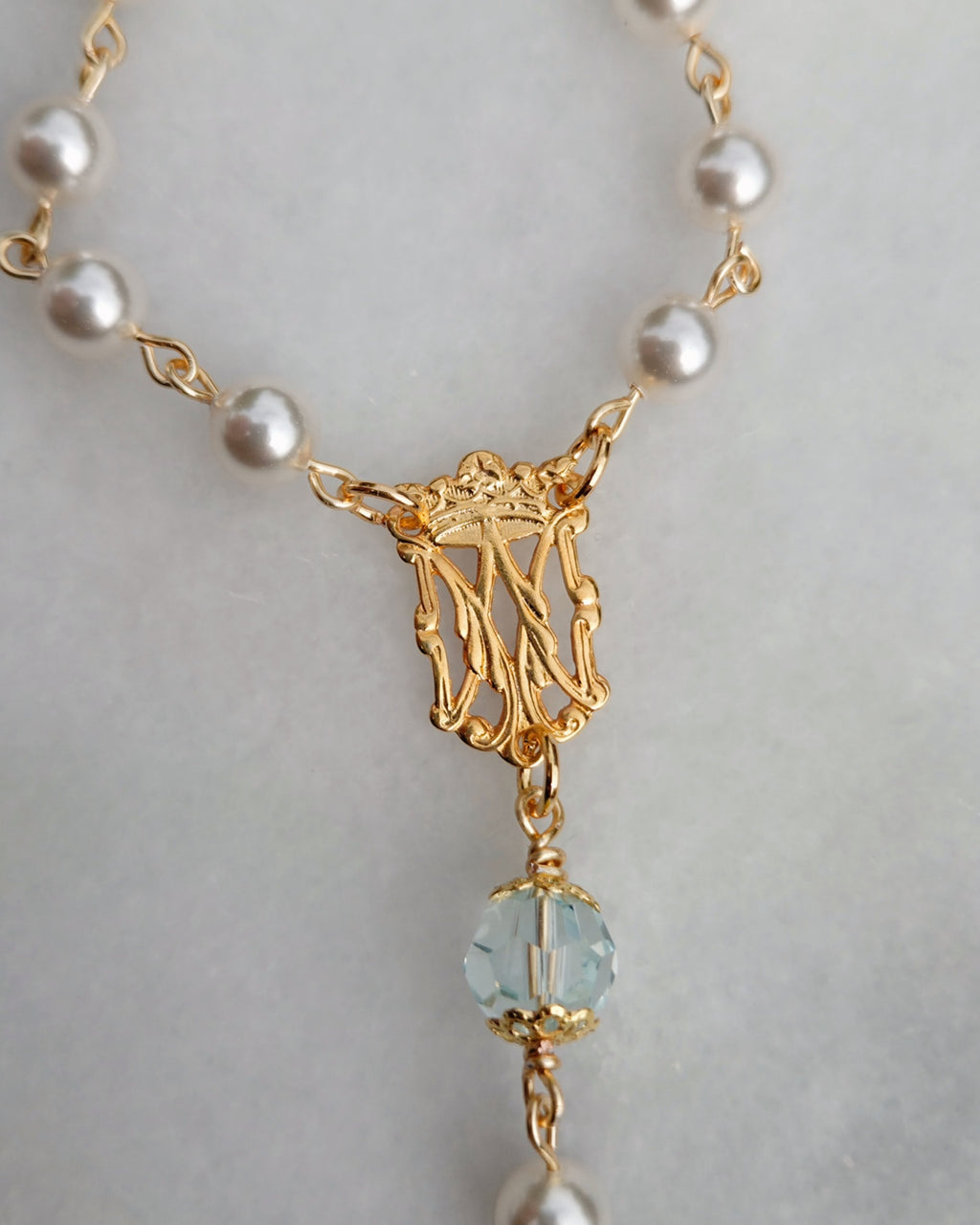 Something Blue | Swarovski Bridal Rosary